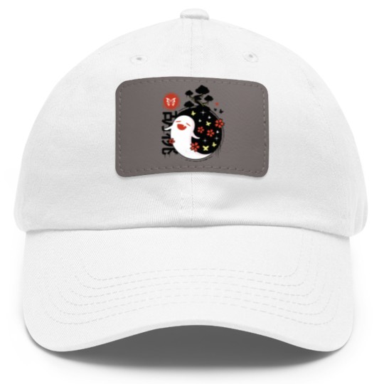 Discover Hu Tao Ghost - Genshin Impact - Dad Hat With Leather Patch
