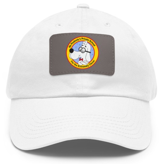 Discover Mr. Peabody's School for the Extremely Clever - Mr Peabody - Dad Hat With Leather Patch