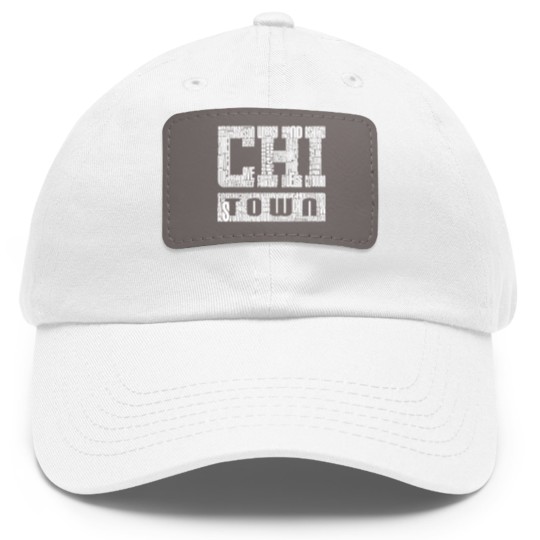 Discover Chi Town Streets Chicago Hoody Clothing Apparel Dad Hat With Leather Patch