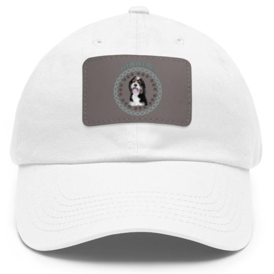 Discover Bernedoodles dog breed - Bernedoodle Dog - Dad Hat With Leather Patch