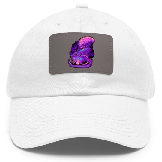Discover Xenogirl - Xenomorph - Dad Hat With Leather Patch