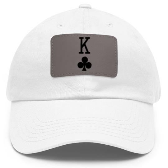 Discover King Of Clubs - Sleeve Dad Hat With Leather Patch