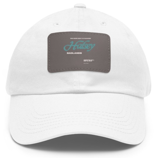 Discover halsey Dad Hat With Leather Patch