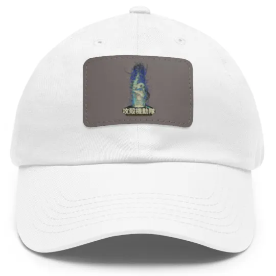 Discover Ghost in The Shell - Ghost In The Shell - Dad Hat With Leather Patch