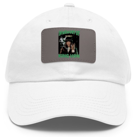 Discover King Von Dad Hat With Leather Patch