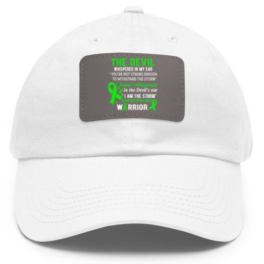 Discover I Am The Storm Traumatic Brain Injury Warrior Dad Hat With Leather Patch