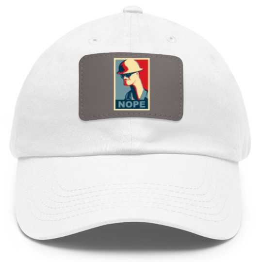 Discover Team Fortress 2 - Engineer Nope Dad Hat With Leather Patch