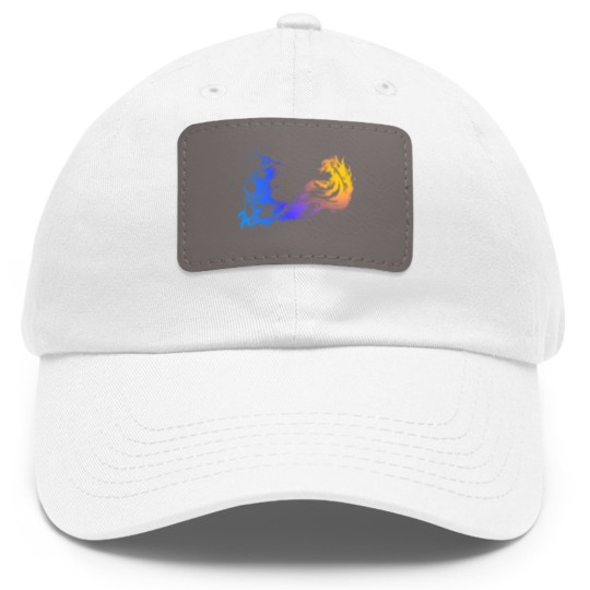 Discover Final Fantasy X Artwork - Final Fantasy X - Dad Hat With Leather Patch