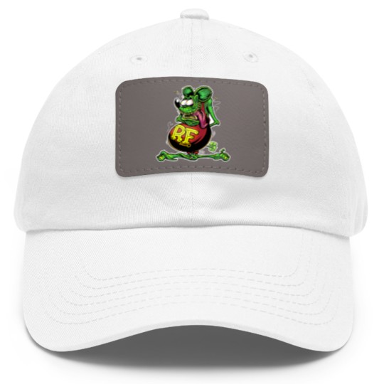 Discover Bootleg Ratfink - Rat Fink - Dad Hat With Leather Patch