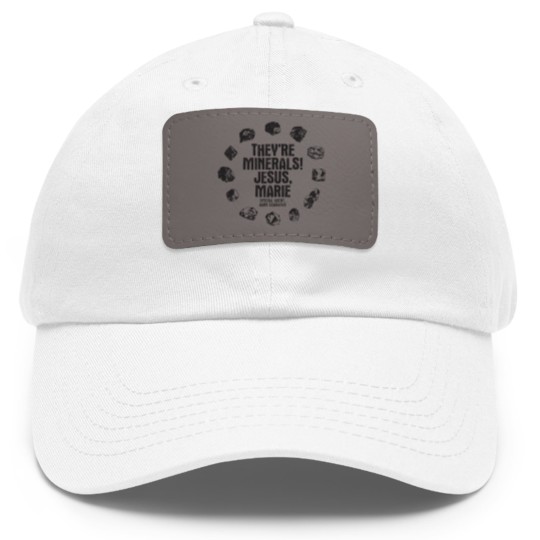Discover They're Minerals Marie Dad Hat With Leather Patch