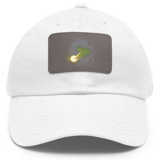 Discover Electric Eel - Eel - Dad Hat With Leather Patch