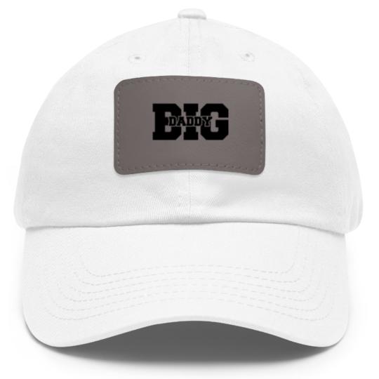 Discover Big Daddy father's day Dad father hero logo Dad Hat With Leather Patch
