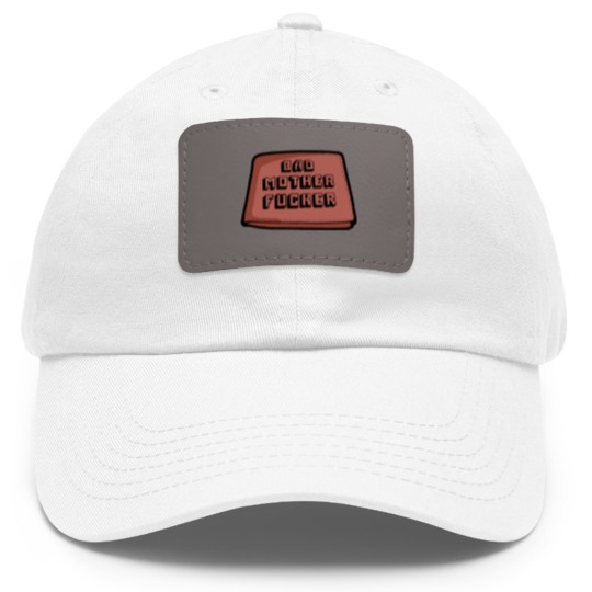 Discover Bad mother fucker wallet! - Pulp Fiction Movie - Dad Hat With Leather Patch