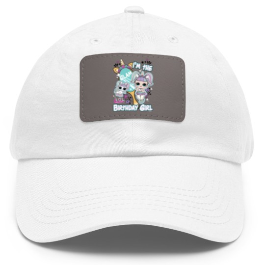 Discover LOL Surprise I'm The Glam Birthday Girl Dad Hat With Leather Patch