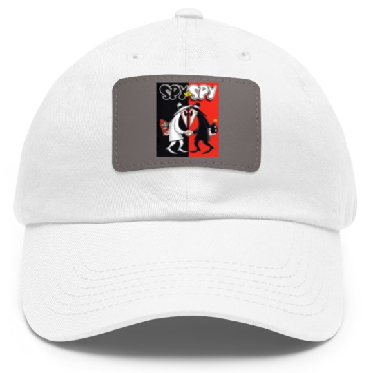 Discover Spy vs Spy - Spy Vs Spy - Dad Hat With Leather Patch