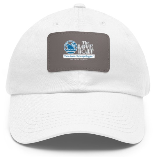 Discover The Love Boat, distressed - The Love Boat - Dad Hat With Leather Patch