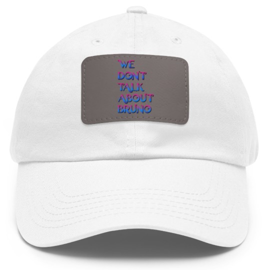 Discover We don't talk about Bruno - We Dont Talk About Bruno - Dad Hat With Leather Patch