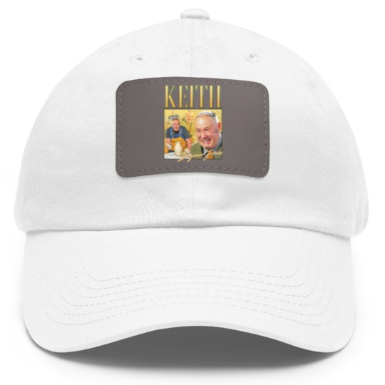 Discover Keith Brymer Jones Homage Dad Hat With Leather Patch Dad Hat With Leather Patch Top Pottery Funny Icon Gift Throw British TV