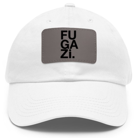 Discover FUGAZI Dad Hat With Leather Patch