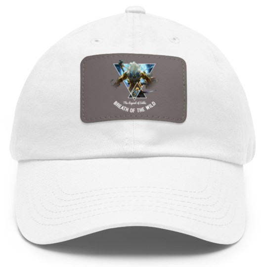 Discover The Legend Of Zelda: Breath Of The Wild Triangle Portrait Pullover Dad Hat With Leather Patch
