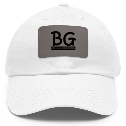 Discover BG en toutes circonstances - Bg - Dad Hat With Leather Patch