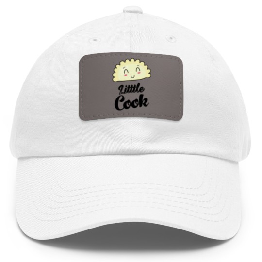Discover Little cook future cook Mom cook Dad cook Baby Dad Hat With Leather Patch