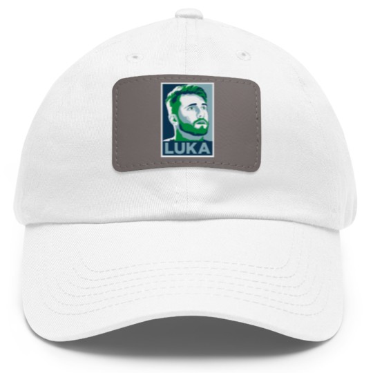 Discover Luka Doncic Hope Classic Dad Hat With Leather Patch