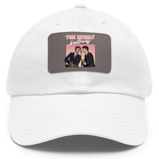 Discover The Everly Brothers Vintage - Everly Brothers - Dad Hat With Leather Patch