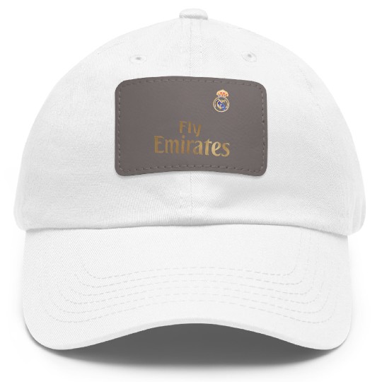 Discover Real Madrid Kit 2020/21 Dad Hat With Leather Patch