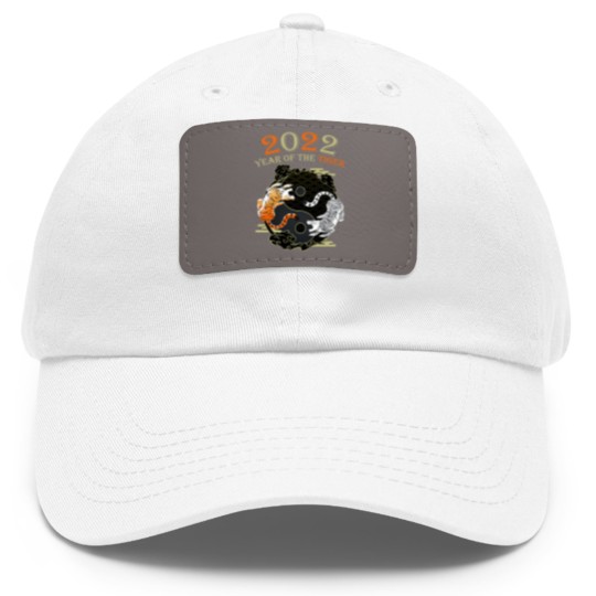Discover Happy Great Chinese New Year 2022 Year Of The Tiger Dad Hat With Leather Patch