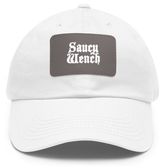 Discover Wench - Funny Renaissance Festival Faire - Renaissance - Dad Hat With Leather Patch
