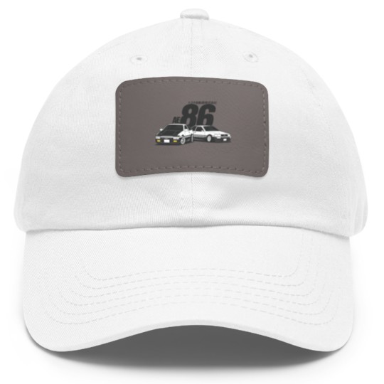 Discover Toyota AE86 - CarCorner - Toyota - Dad Hat With Leather Patch
