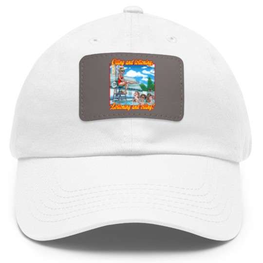 Discover Oiling and Lotioning - TEXT - The Sandlot - Dad Hat With Leather Patch