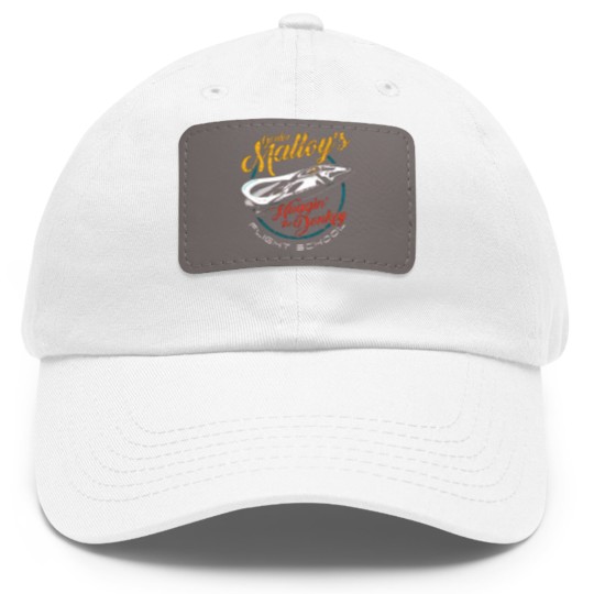 Discover Gordon Malloy's Flight School - The Orville - Dad Hat With Leather Patch