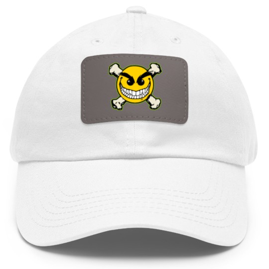 Discover EVIL ERNIE - SMILEY - Robzilla - Dad Hat With Leather Patch