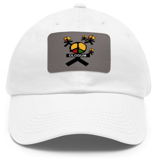 Discover Olodum Man - Olodum Man - Dad Hat With Leather Patch