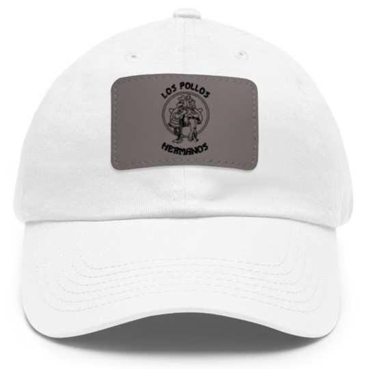 Discover LOS POLLOS HERMANOS chicken brothers Breaking Heis Dad Hat With Leather Patch