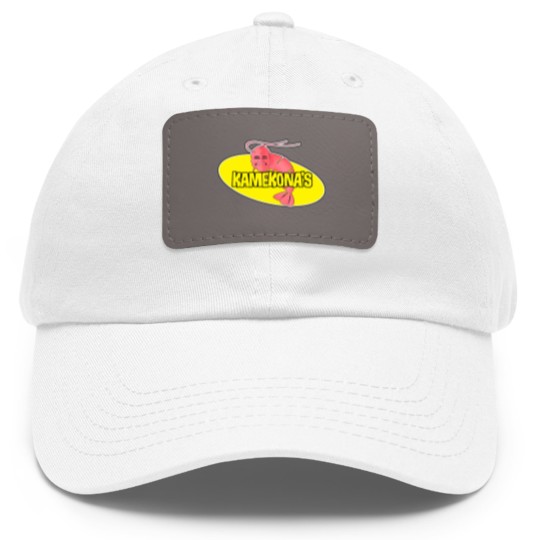 Discover Five 0 Five Kamekona Dad Hat With Leather Patch