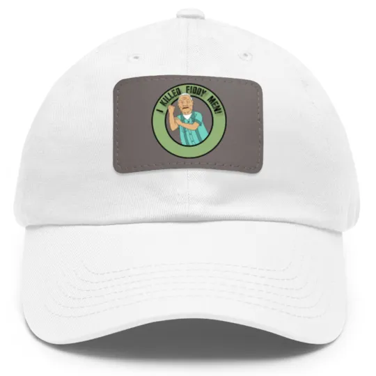 Discover Cotton Hill Battle Cry - King Of The Hill - Dad Hat With Leather Patch