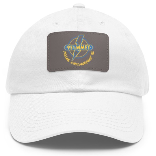 Discover Chicagofest WMET - Chicago - Dad Hat With Leather Patch