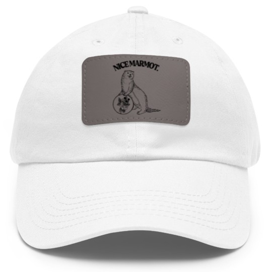 Discover Nice Marmot - The Big Lebowski - Dad Hat With Leather Patch