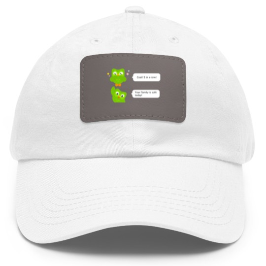 Discover Evil Duo Meme - Duolingo - Dad Hat With Leather Patch