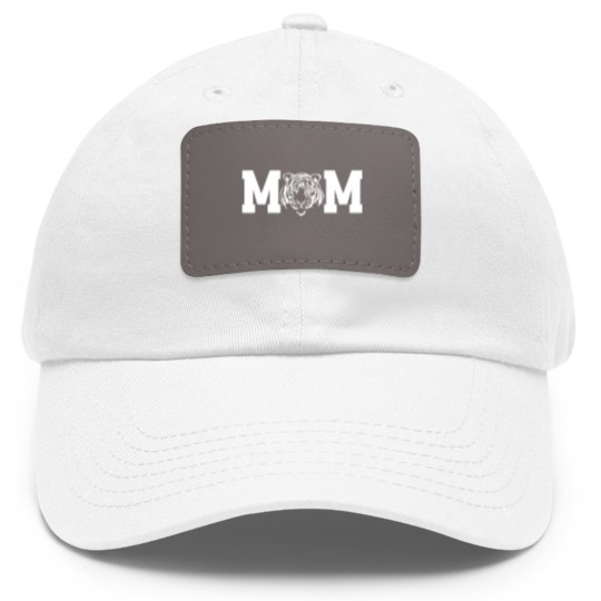 Discover tiger mom - Tiger - Dad Hat With Leather Patch
