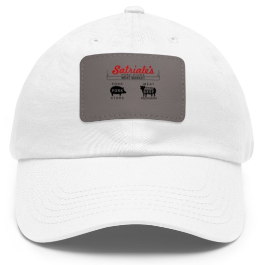 Discover Satriale s Pork Store Dad Hat With Leather Patch