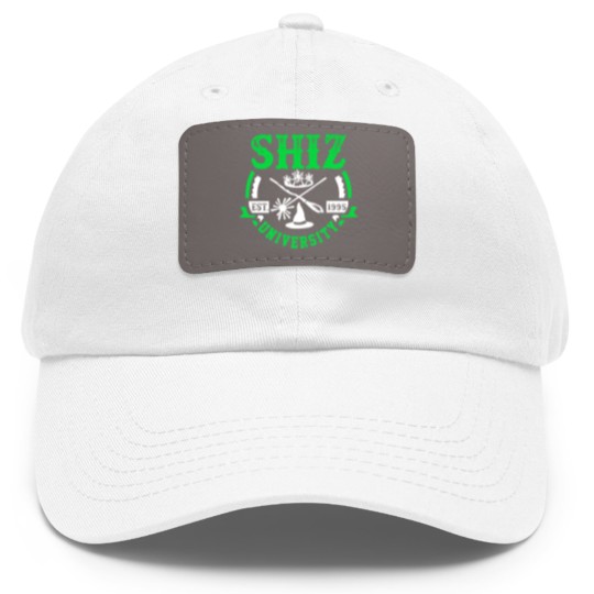 Discover Shiz University Dad Hat With Leather Patch
