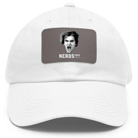 Discover NERDS! - Revenge Of The Nerds - Dad Hat With Leather Patch