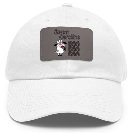Discover Sheep Caroline - Sweet Caroline - Dad Hat With Leather Patch