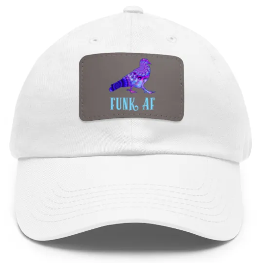Discover Pigeons Playing Ping Pong Funk AF PPPP Dad Hat With Leather Patch