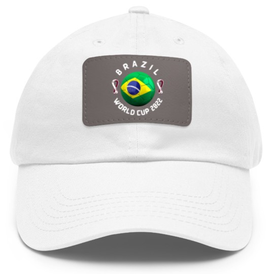 Discover world cup 2022 brazil - World Cup Qatar 2022 - Dad Hat With Leather Patch