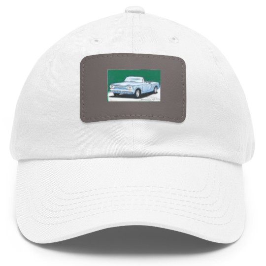 Discover Corvair Classic Dad Hat With Leather Patch